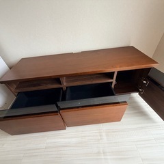 テレビ台 136cm 国産 完成品 テレビボード テレビラック パソコン台 収納棚 収納 TV台 TVボード AVボード 日本製の画像