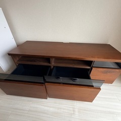 テレビ台 136cm 国産 完成品 テレビボード テレビラック パソコン台 収納棚 収納 TV台 TVボード AVボード 日本製の画像