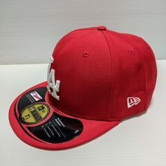 ◆激レア｜刺繍｜NEW ERA｜59FIFTY｜7-5/8｜60.6cm｜レッド｜Dodgers｜大谷翔平｜ニューエラ｜ドジャース｜キャップ｜MLB｜野球帽の画像