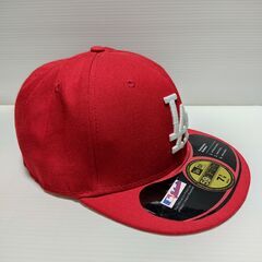 ◆激レア｜刺繍｜NEW ERA｜59FIFTY｜7-5/8｜60.6cm｜レッド｜Dodgers｜大谷翔平｜ニューエラ｜ドジャース｜キャップ｜MLB｜野球帽の画像