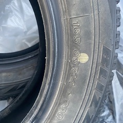 ブリジストン VRX 165/65R14 スタッドレスタイヤ4本 ハスラーなどにの画像