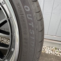 ファブレス バローネ　LM-9 FABULOUS BARONE LM-9 2PIECE 225/45R19の画像