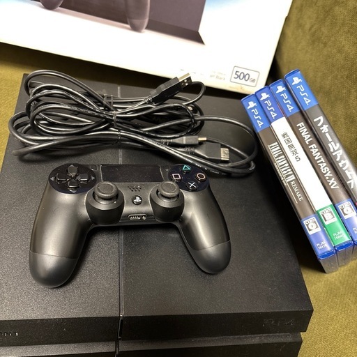 【三連休限定価格】PS4本体＋ソフト4本セット