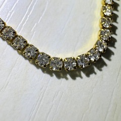 2mm フルジルコニア ネックレス 45cm〜50cmの画像