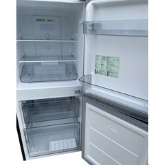 生活家電2点セット 冷蔵庫 洗濯機 高年式 単身用 格安 2023年【枚方市】の画像