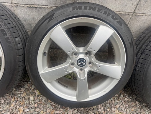 RX-8 タイプS 純正 ノーマル 18インチホイール 8J+50 5穴 PCD114.3 4本 