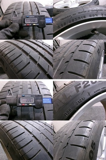 RX-8 タイプS 純正 ノーマル 18インチホイール 8J+50 5穴 PCD114.3 4本 