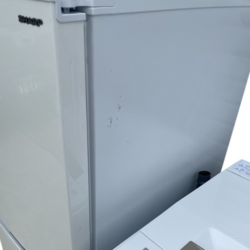 生活家電2点セット 冷蔵庫 洗濯機 高年式 単身用 格安 2021-【枚方市】