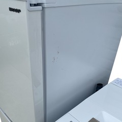 生活家電2点セット 冷蔵庫 洗濯機 高年式 単身用 格安 2021-【枚方市】の画像