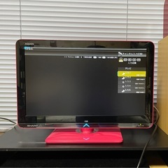 SHARP 19インチ液晶テレビ LC-19K3 リモコン・B-CASカード付きの画像