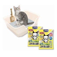 獣医師監修猫トイレ スタートセット　　の画像
