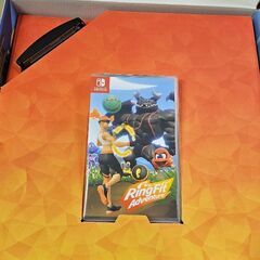 美品✨任天堂のNintendo Switch用フィットネスアドベンチャーゲーム「リングフィット アドベンチャー」の画像