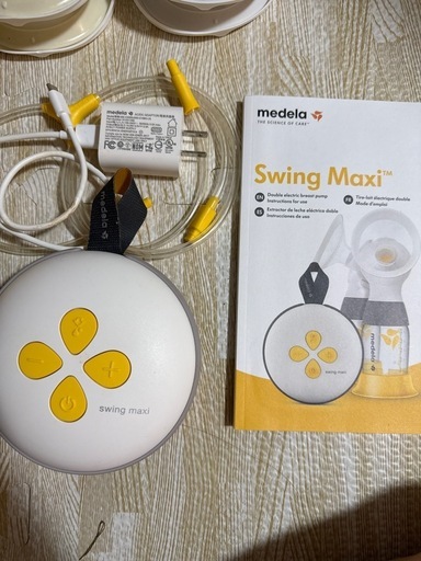メデラmedela 電動搾乳器　swing maxiスイングマキシ　ダブルポンプ