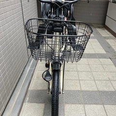 あさひ[ASAHI] プチママンミニプラス-L 20インチ 内装3段変速 オートライト 3人乗り自転車 シティサイクル ママチャリ 自転車【非電動】の画像