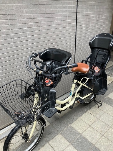 あさひ[ASAHI] プチママンミニプラス-L 20インチ 内装3段変速 オートライト 3人乗り自転車 シティサイクル ママチャリ 自転車【非電動】