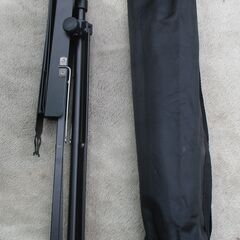 ☆Weltone ウェルトーン MSN20BK 折りたたみ譜面台◆軽量・ソフトケース付の画像