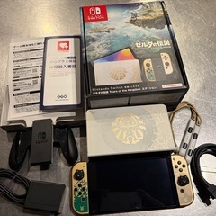 Nintendo Switch 有機ELモデル ゼルダの伝説・安心プラス保証付　即使用可能☆ の画像