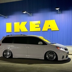 USトヨタ シエナ エアサス公認 8ナンバー 車検満タン！の画像