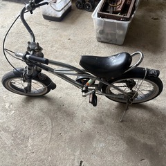 子供用チョッパー風自転車の画像