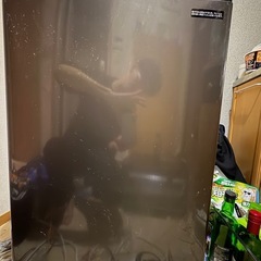 洗濯機　アイリスオーヤマ　黒の画像