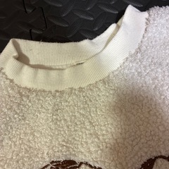 SNOOPY/100cm/もこもこトレーナーの画像