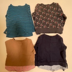 110センチ子供服4点セットの画像