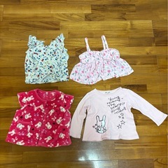 女の子服80〜90サイズの画像