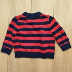 ユニクロ　エアリズム　GAP ストライプ こどもカーディガン70ー80センチの画像