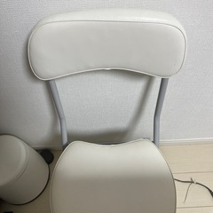 ニトリ　折りたたみテーブル&椅子　の画像