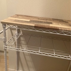 キッチンラック　ゴミ箱上ラック
の画像