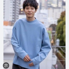 美品coenメンズ/もちもちトレーナー３枚セット/の画像