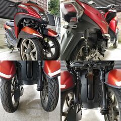 ★トリシティ125 SE82J 部品取り車/ジャンク扱い マフラー等欠品有 クランキングOKも異音有★TRIX★の画像