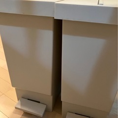ゴミ箱 32L 同色2個セット　の画像