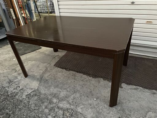 ★状態〇★ 高こたつ ダイニングコタツ ニトリ NDT14-135H DBR こたつデスク こたつ ダイニングテーブル 家電 家具