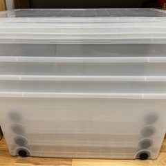 衣装ケース 天馬 350L 5個セットの画像