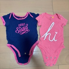 ￥100 海外子供服 
ベビー ロンパース 肌着の画像