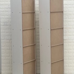 170cm 大型カラーボックス2個の画像