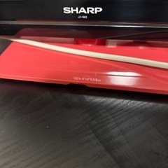 SHARP１９型テレビの画像