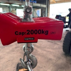 クレーンスケール　最大荷重2t リモコン付きの画像