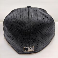 ◆希少オールメッシュ｜NEW ERA｜59FIFTY｜7-1/4｜57.7cm｜ブラック｜Yankees｜ニューエラ｜ヤンキース｜キャップ｜MLB｜野球帽の画像
