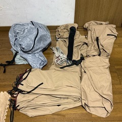 ①パンダTC②シルス170TC③フロントヤード170TC④エンデュリスタン トルネード 2 (M)のテント4点セットの画像