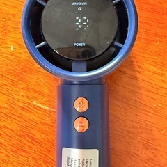 ミニハンディファン（充電式・ケーブル付き）の画像