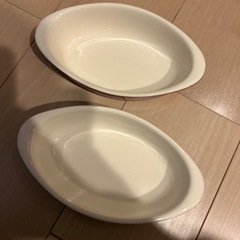 グラタン皿　2枚の画像