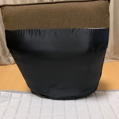 リクライニングレバー付き　座椅子の画像