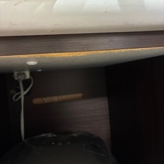 【調整中】【12月中旬引き取り限定】ニトリ 食器棚 ポスティア120 キッチンボード ブラウンの画像