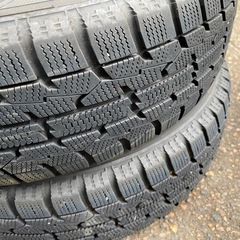ダイハツムーブ用スタッドレスタイヤ+アルミホイール 155/65R14の画像
