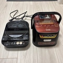 IHヒーター&炊飯器の画像