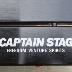 ☆キャプテンスタッグ CAPTAIN STAG キャンプ バーベキュー用 机 アルミロール テーブル◆コンパクトで持ち運び便利の画像