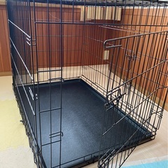 折り畳み式　大型犬用ケージの画像