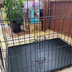 折り畳み式　大型犬用ケージの画像